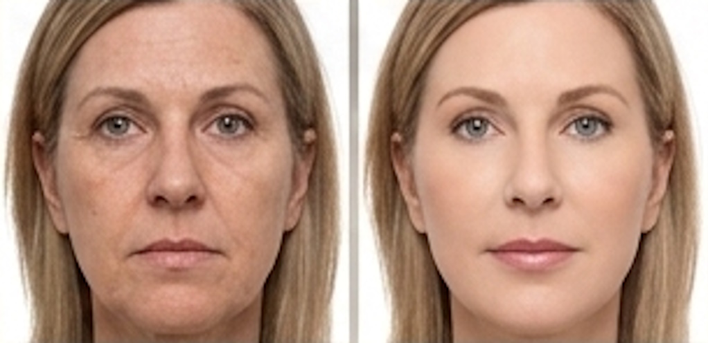 Non-surgical facial aesthetic treatment